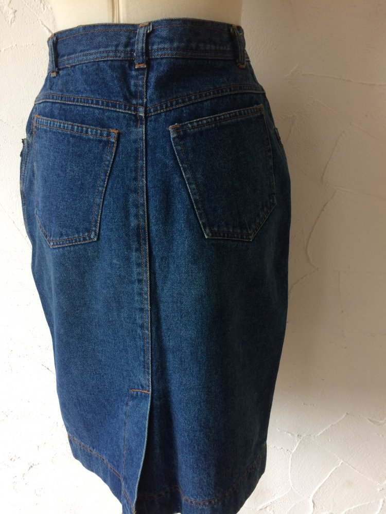 ELEGANTER MIDIROCK JEANSROCK GR. 36