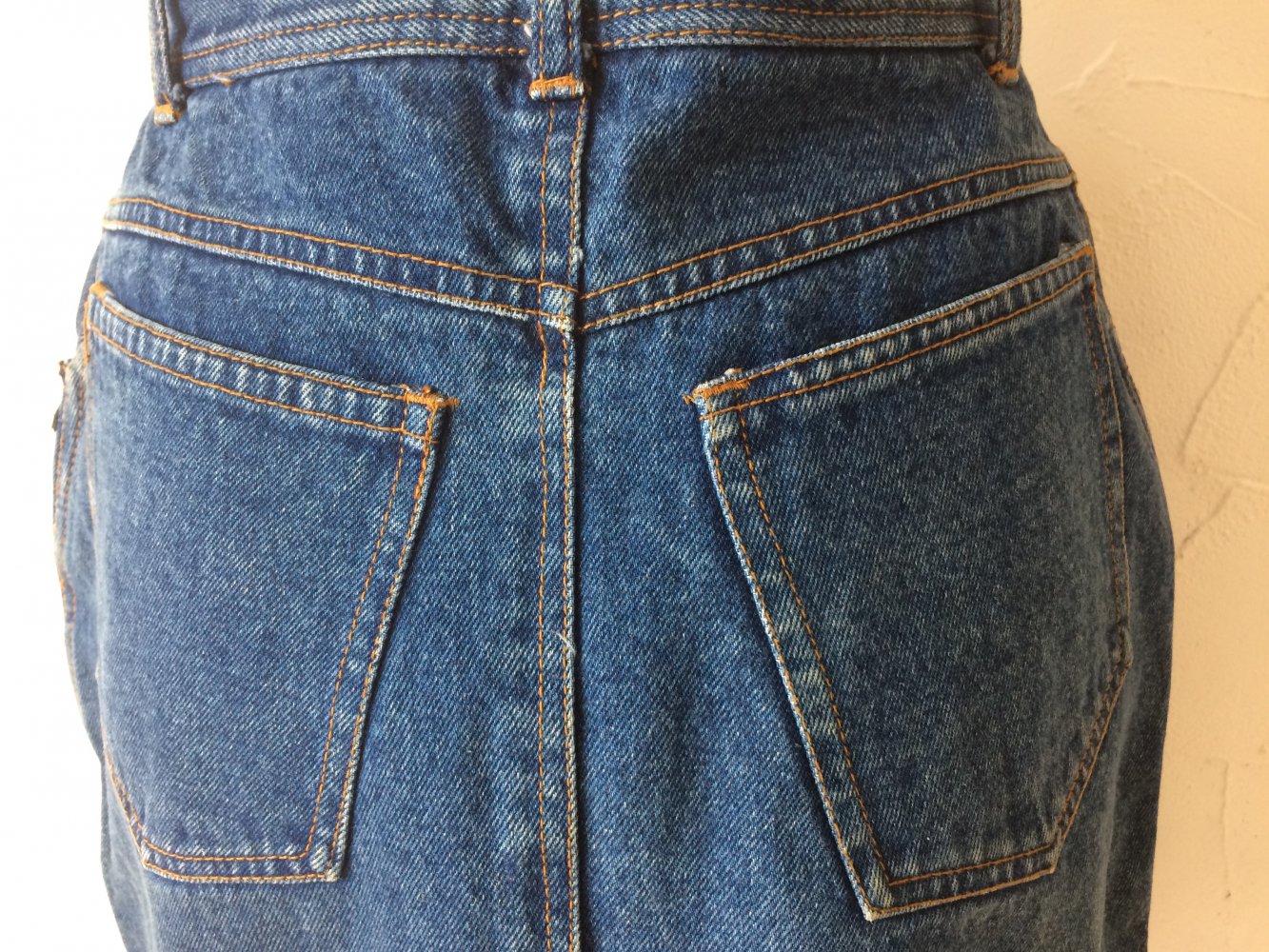 ELEGANTER MIDIROCK JEANSROCK GR. 36