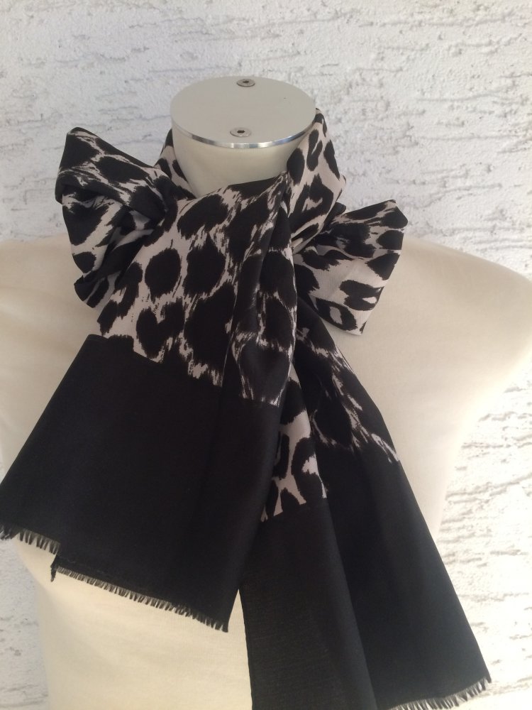 EXKLUSIVER VINTAGE TUCH HALSTUCH HAARTUCH SCHAL 