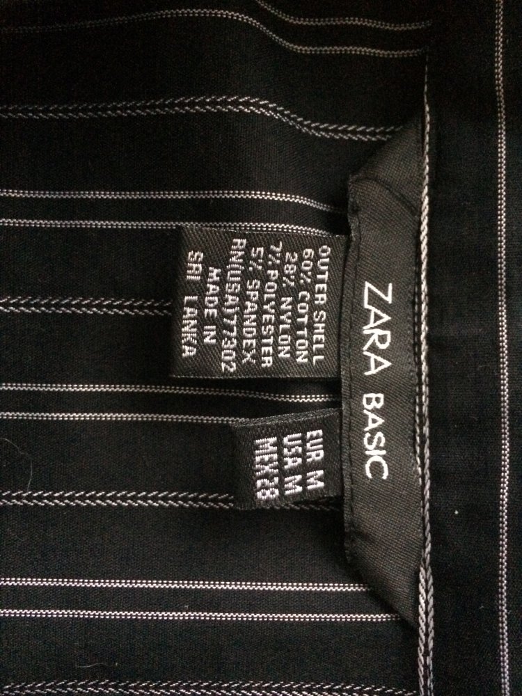 ZARA DAMEN BUSINESS HEMD BLUSE GR. M