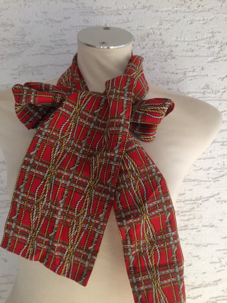 EXKLUSIVER VINTAGE TUCH HALSTUCH HAARTUCH SCHAL 