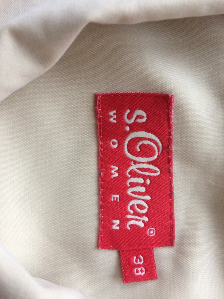 s. OLIVER DAMEN BLUSE HEMD GR. 38