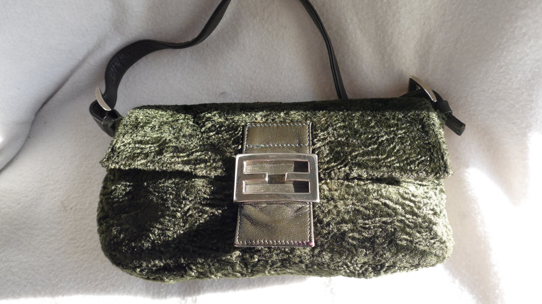 Handtasche, Samt, Tenax, sehr guter Zustand