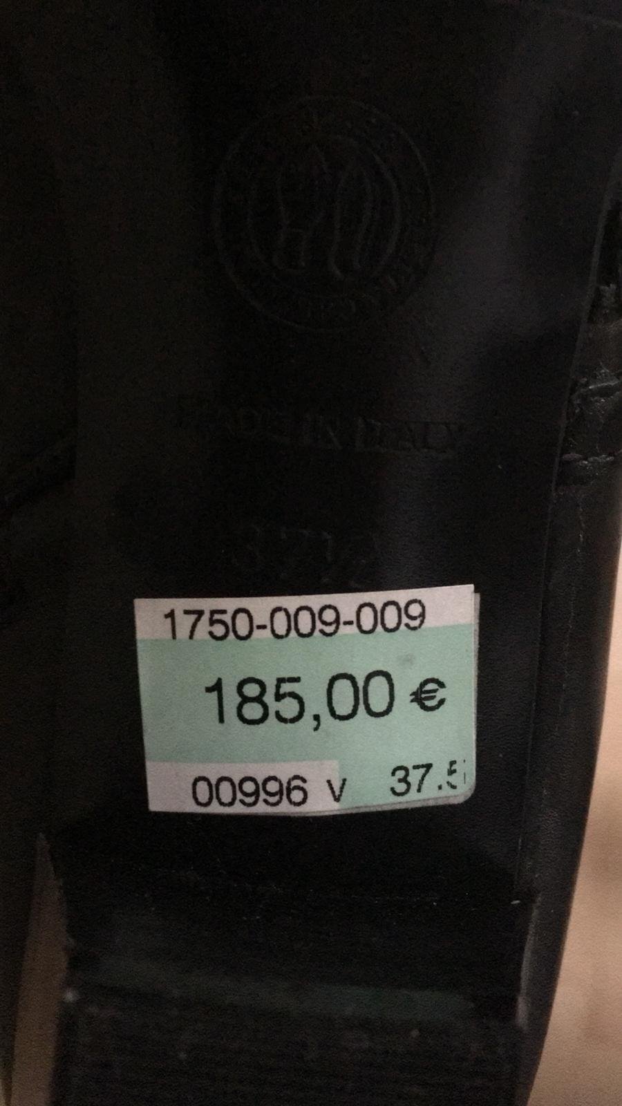 Stiefel, NEU, Leder, schwarz, Gr. 37