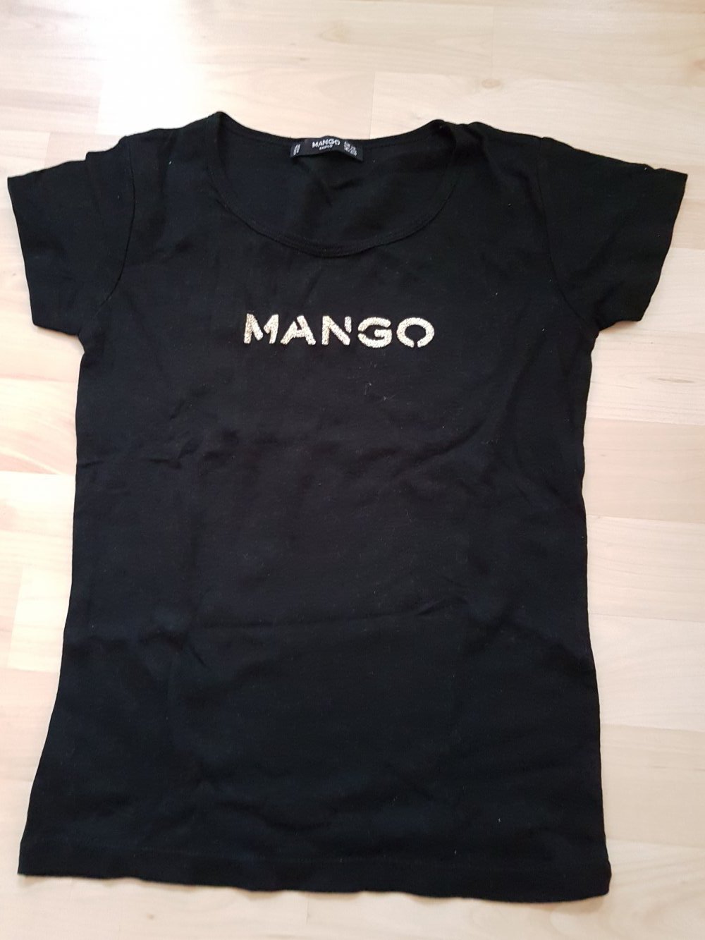 Schwarzes Mango Shirt