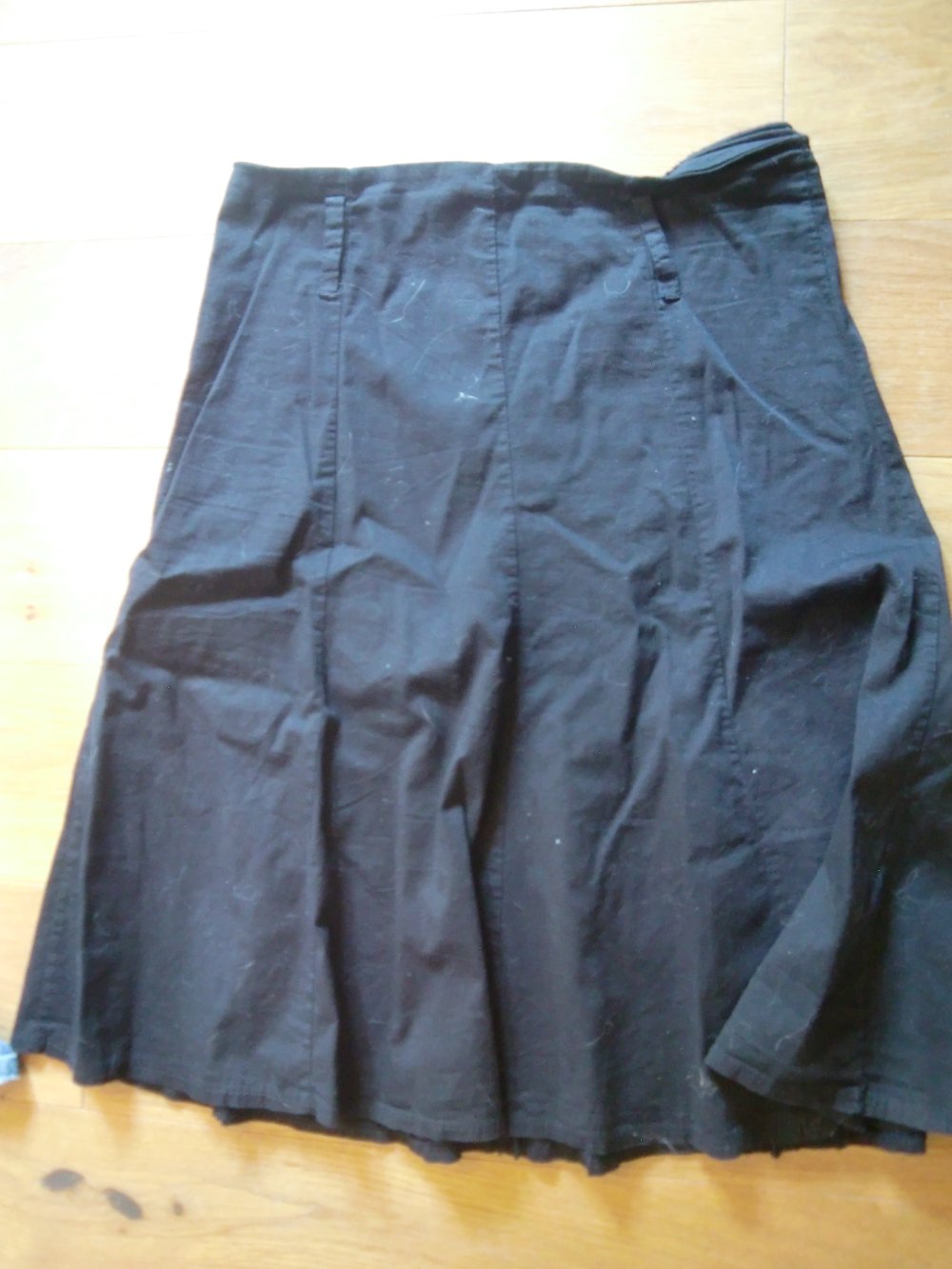 eleganter sommerlich-leichter Rock (wgt gothic business goth vintage)