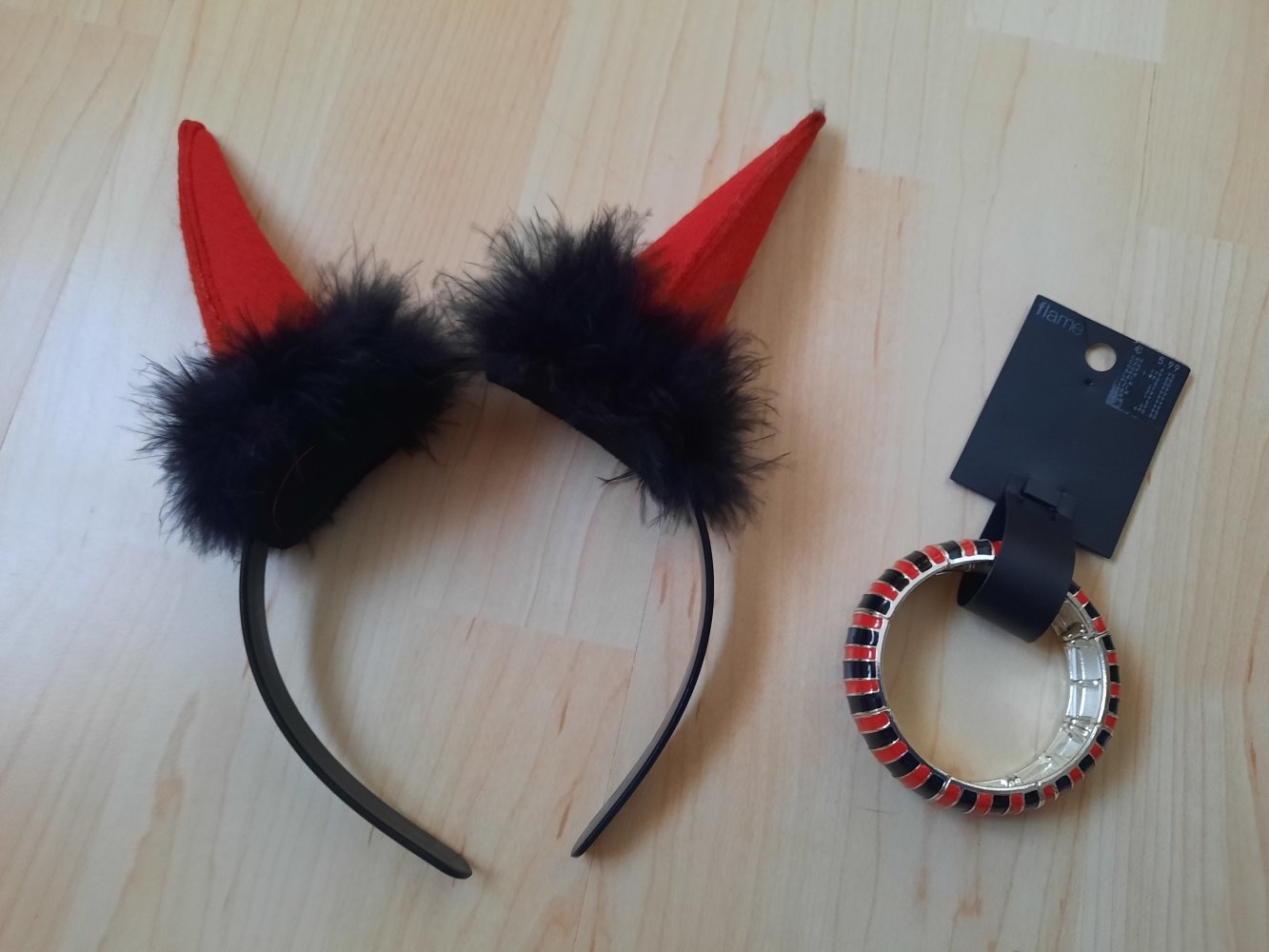 Haarreif Teufel Teufelshörner Halloween