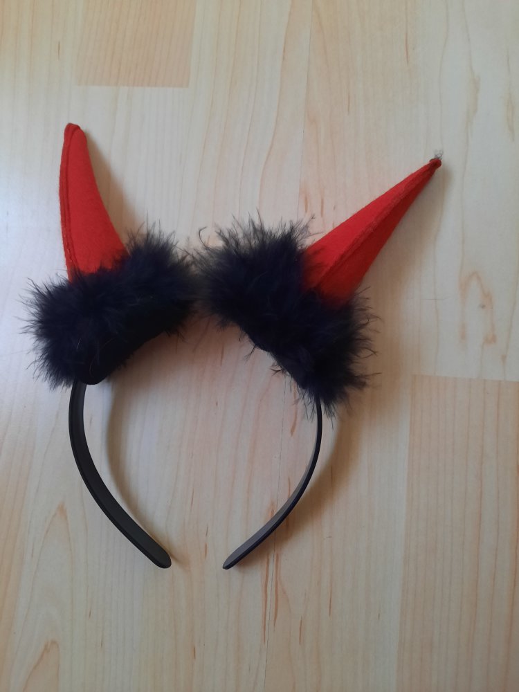 Haarreif Teufel Teufelshörner Halloween