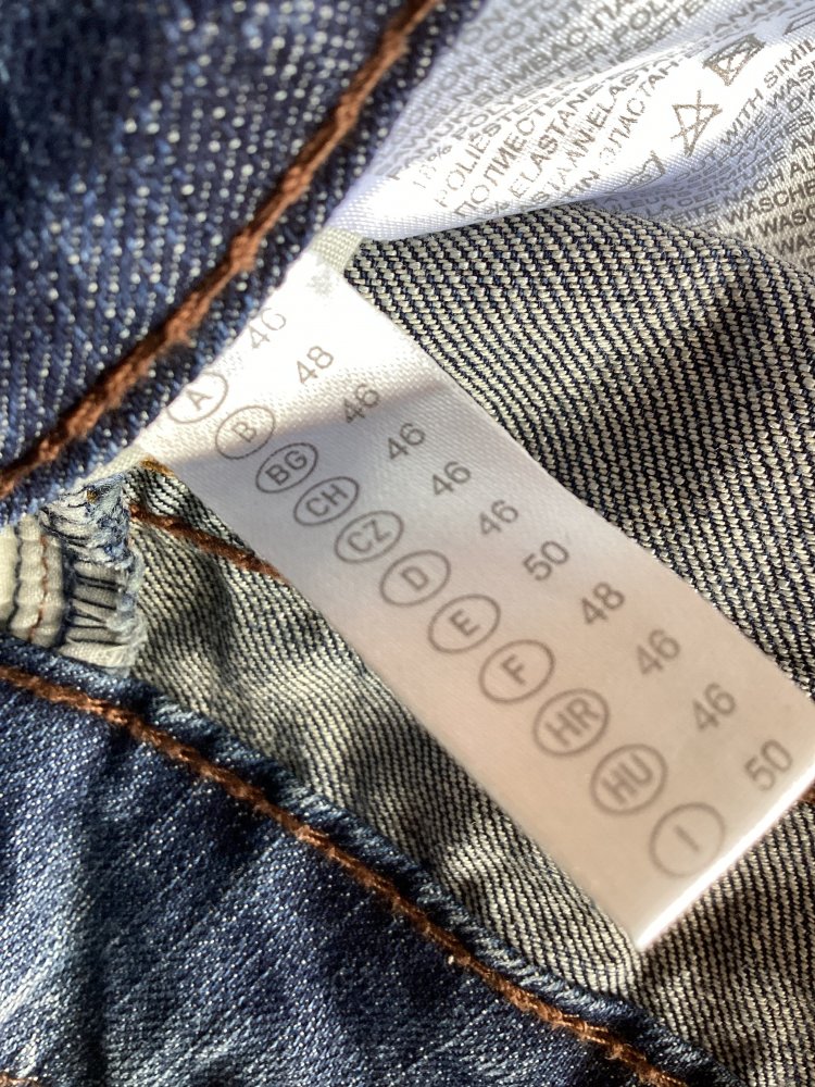 Schöne Jeanscaprihose gr.46