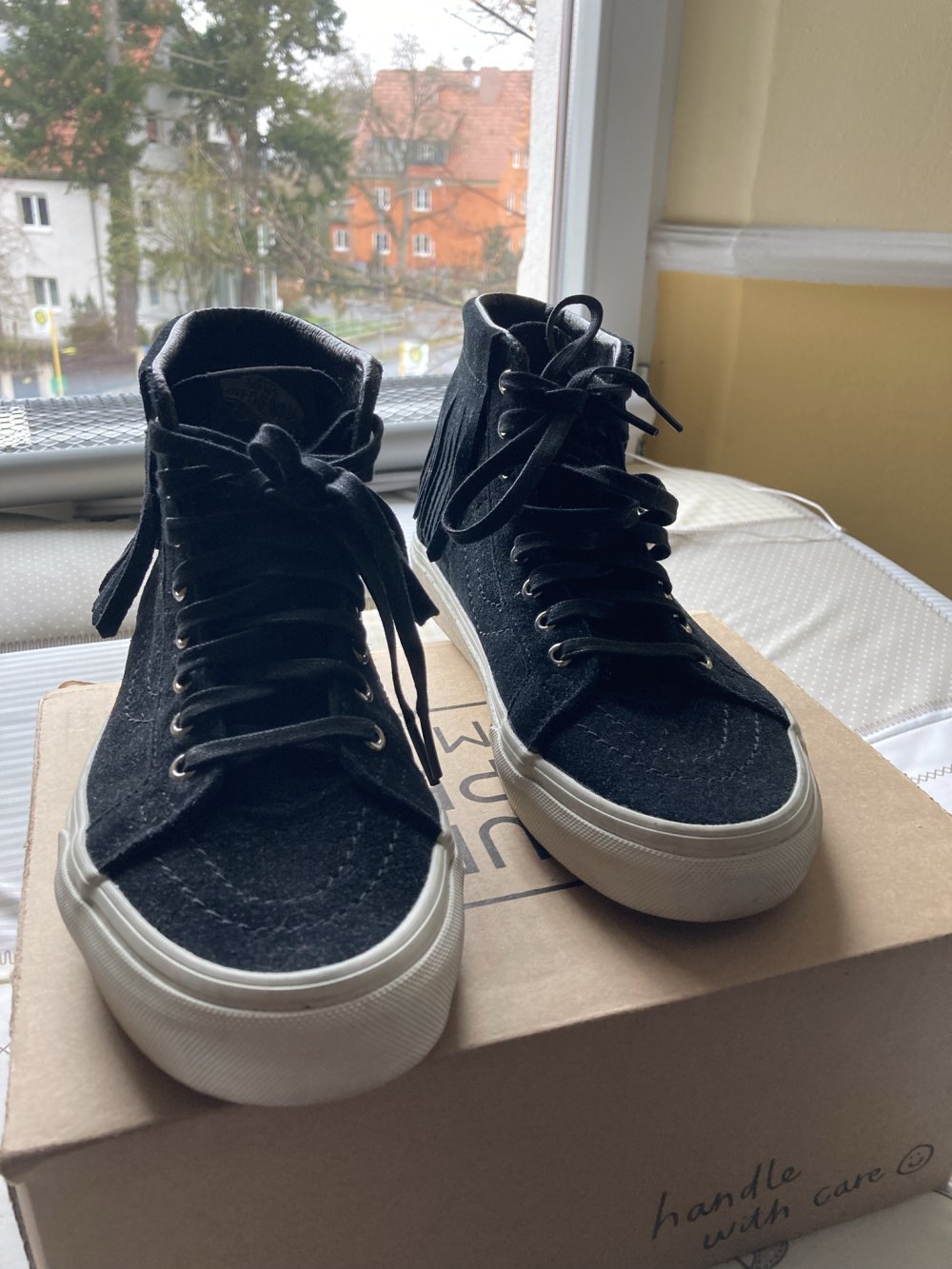 Vans sk8-hi mit Fransen Gr. 37