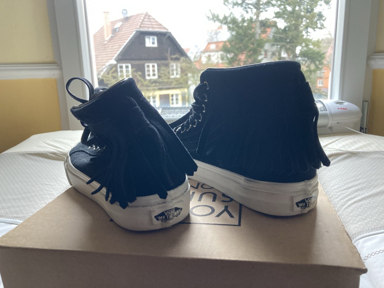 Vans sk8-hi mit Fransen Gr. 37