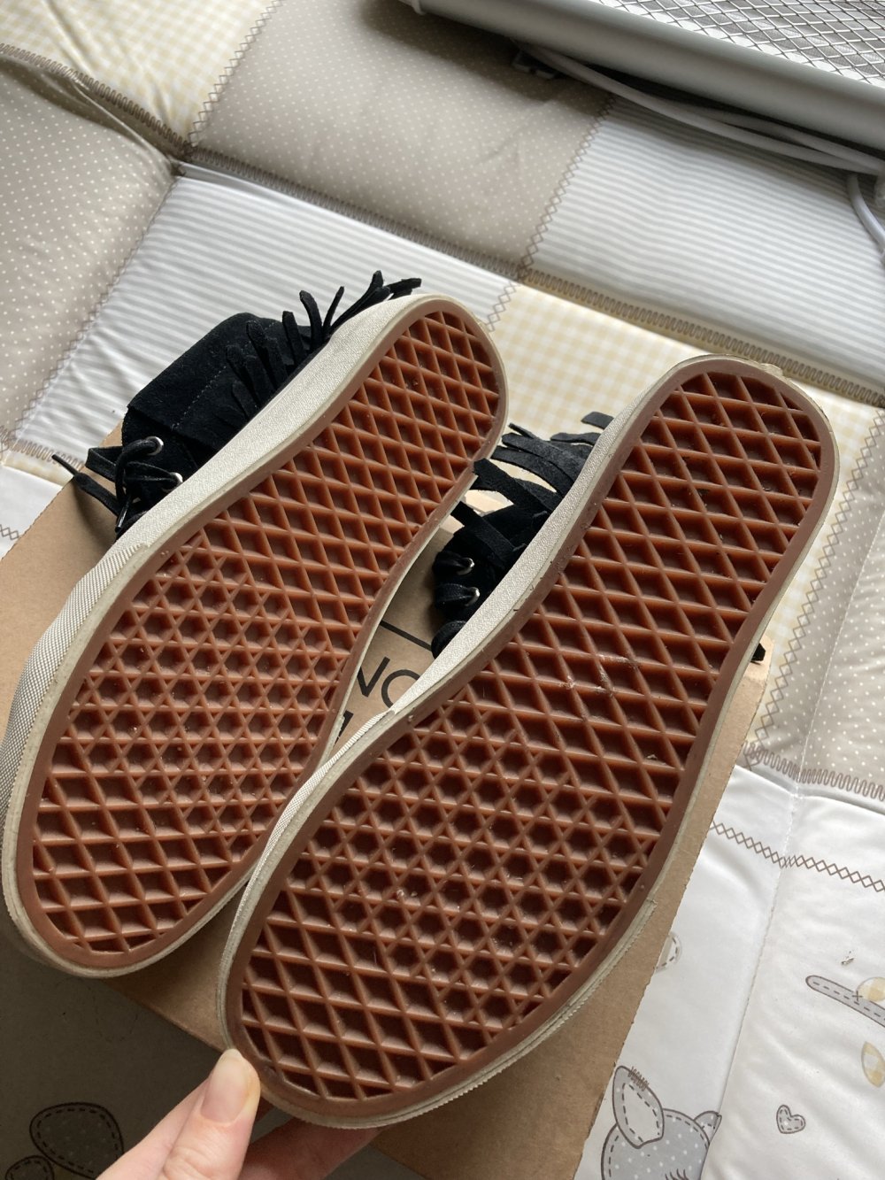 Vans sk8-hi mit Fransen Gr. 37